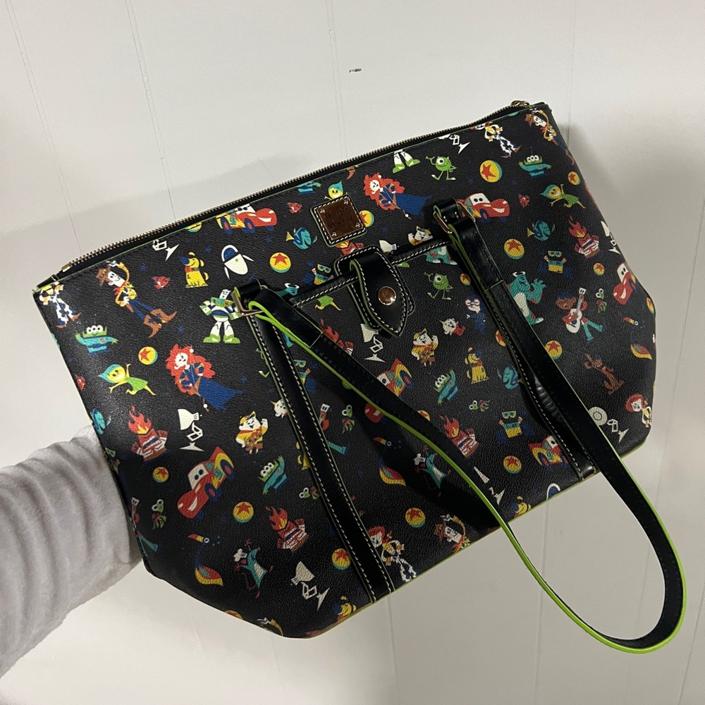 Dooney and Bourke Disney Parks pixar Tote Black